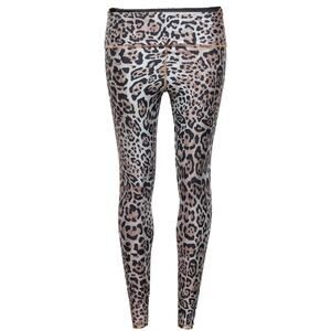 Greyson‎ Tache Leopard Luna Legging Brown Black Cream XL Gym Train Yoga Pilates